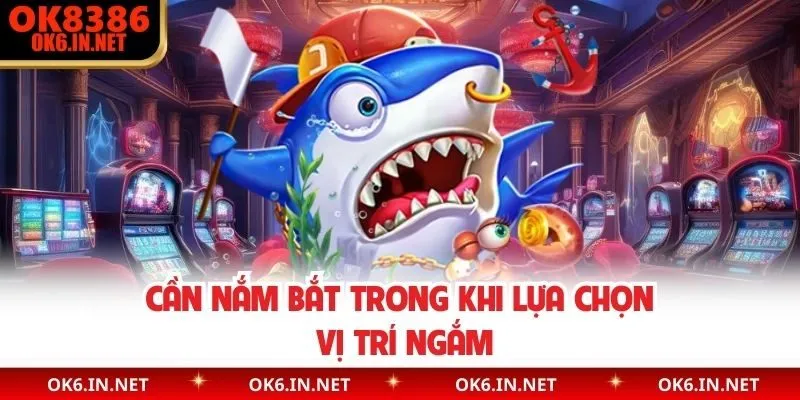 Cần nắm bắt trong khi lựa chọn vị trí ngắm